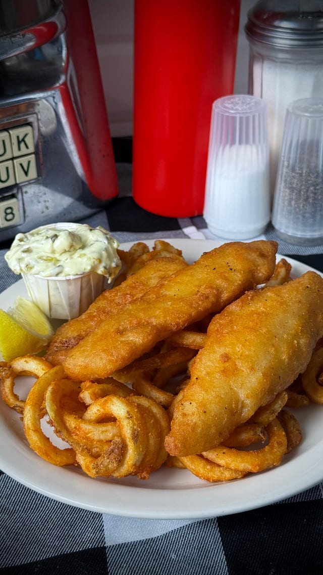 Battered Cod*