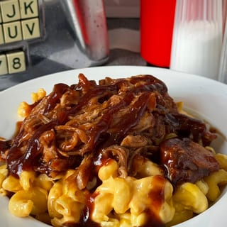 BBQ Pork Mac & Cheese