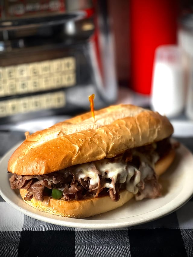 Chipped Prime Rib Sandwich*